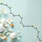 50ct. Pastel Multicolor Mini Easter String Lights